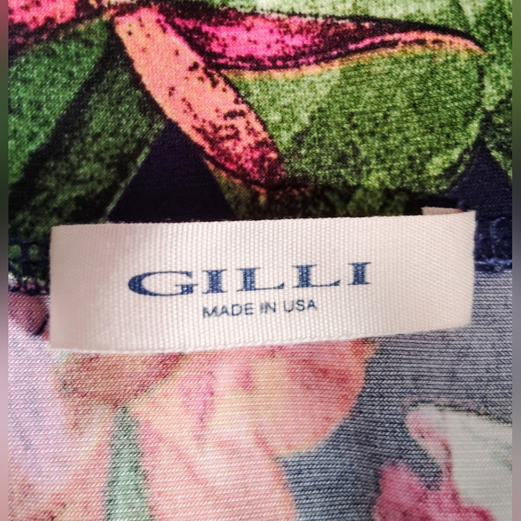 Gilli Tropical maxi skirt Sz-L - Picture 4 of 4